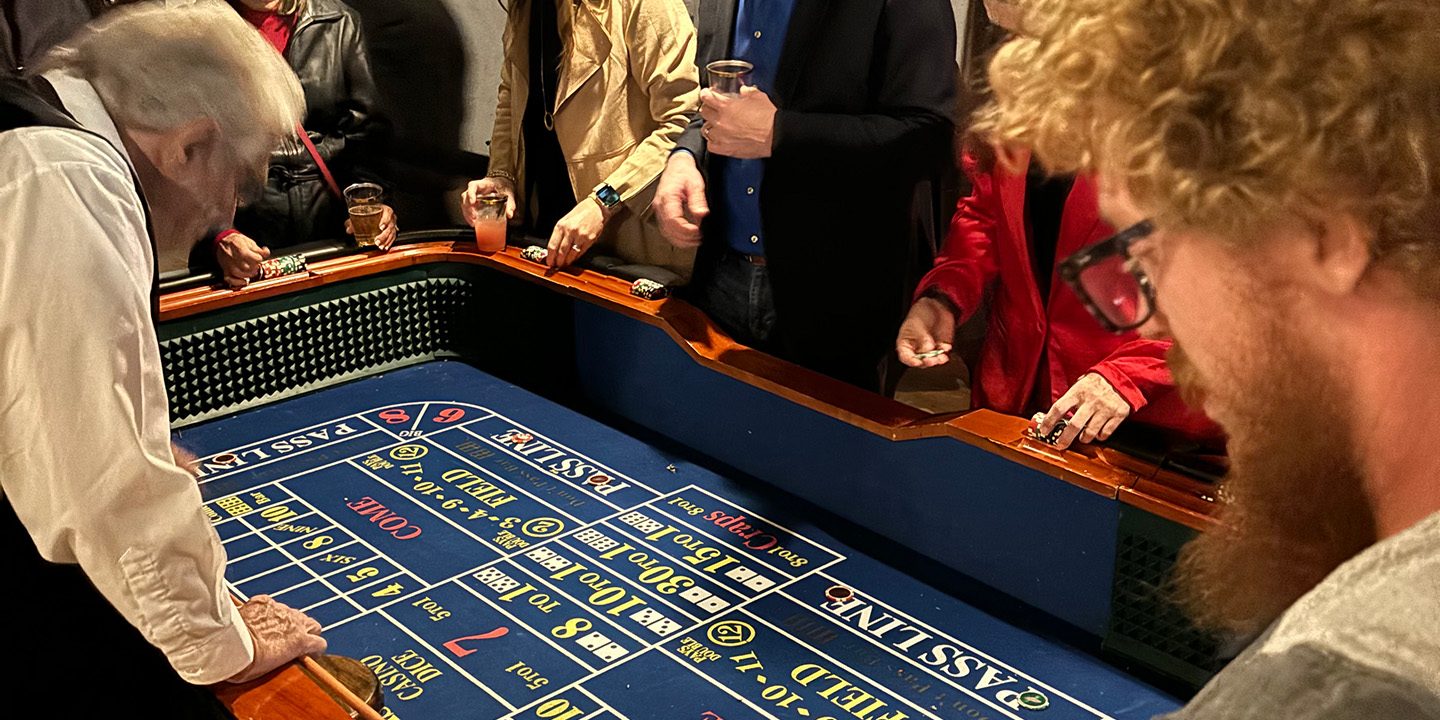 Craps Table - Casino Night - Atlanta - The Main Event Company
